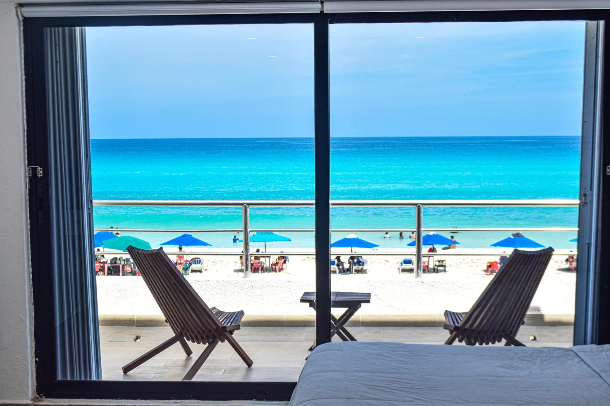 קנקון Villas Marlin 108, A Pie De Playa, Albercas, Jacuzi, Ubicacion Inmejorable מראה חיצוני תמונה